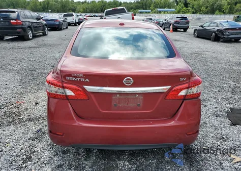 2015 Nissan Sentra S из США, поврежденный, VIN 3N1AB7AP5FY349773